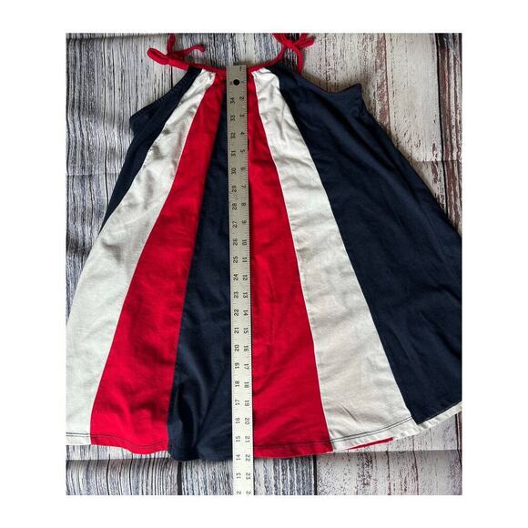 Girls 4th of July Dress, 5/6, Small, Patriotic, Americana, Red / White / Blue - Picture 5 of 5